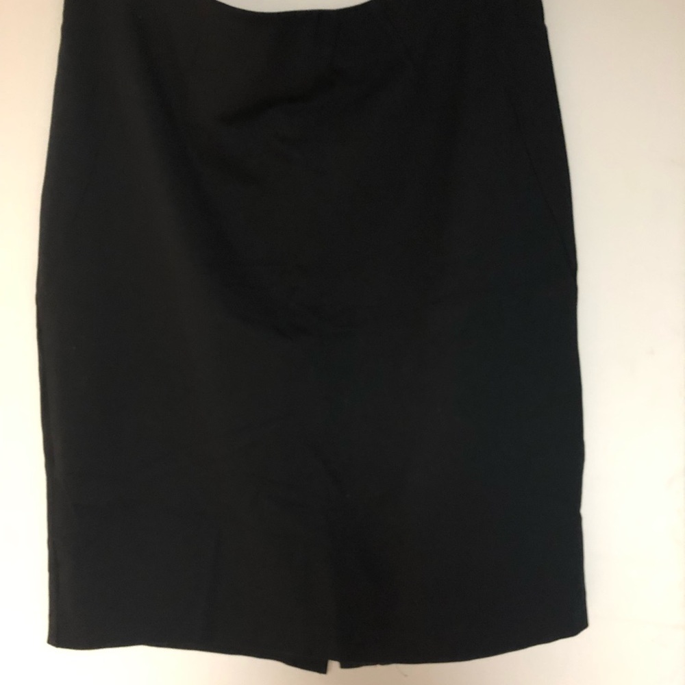 Black pencil skirt